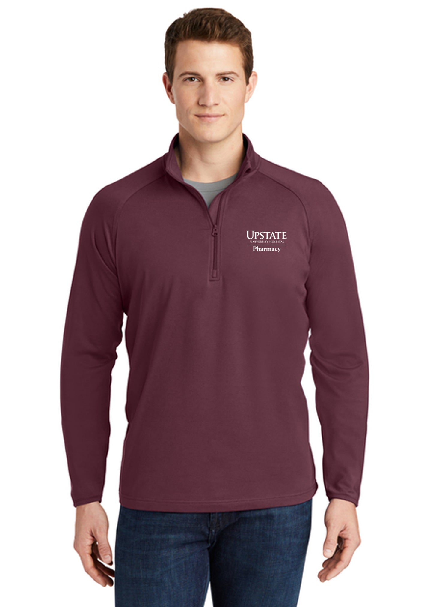 ST850  Sport-Tek® Sport-Wick® Stretch 1/4-Zip Pullover